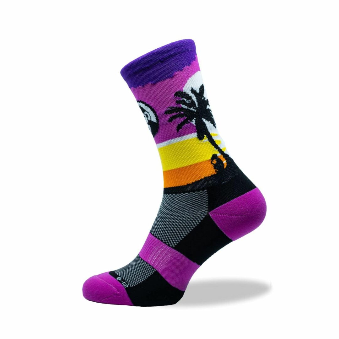 Kids Purple Island Sock