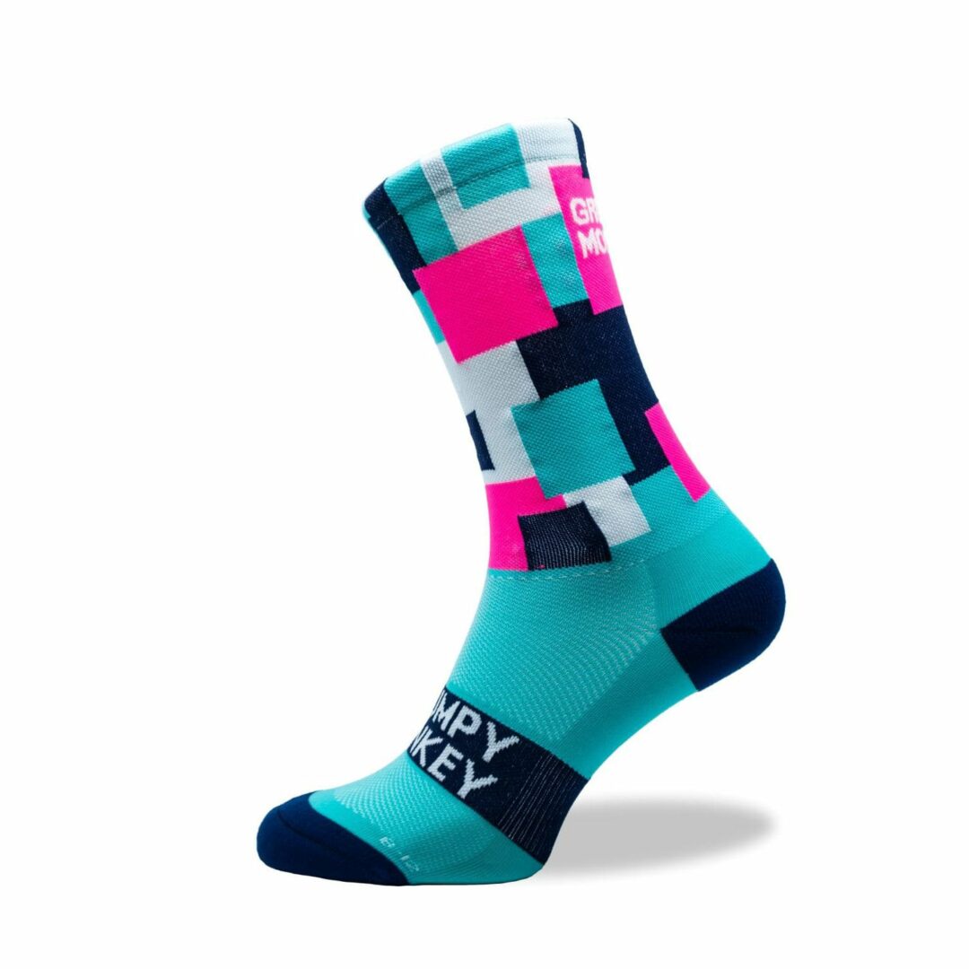 Kids Block Mint Sock