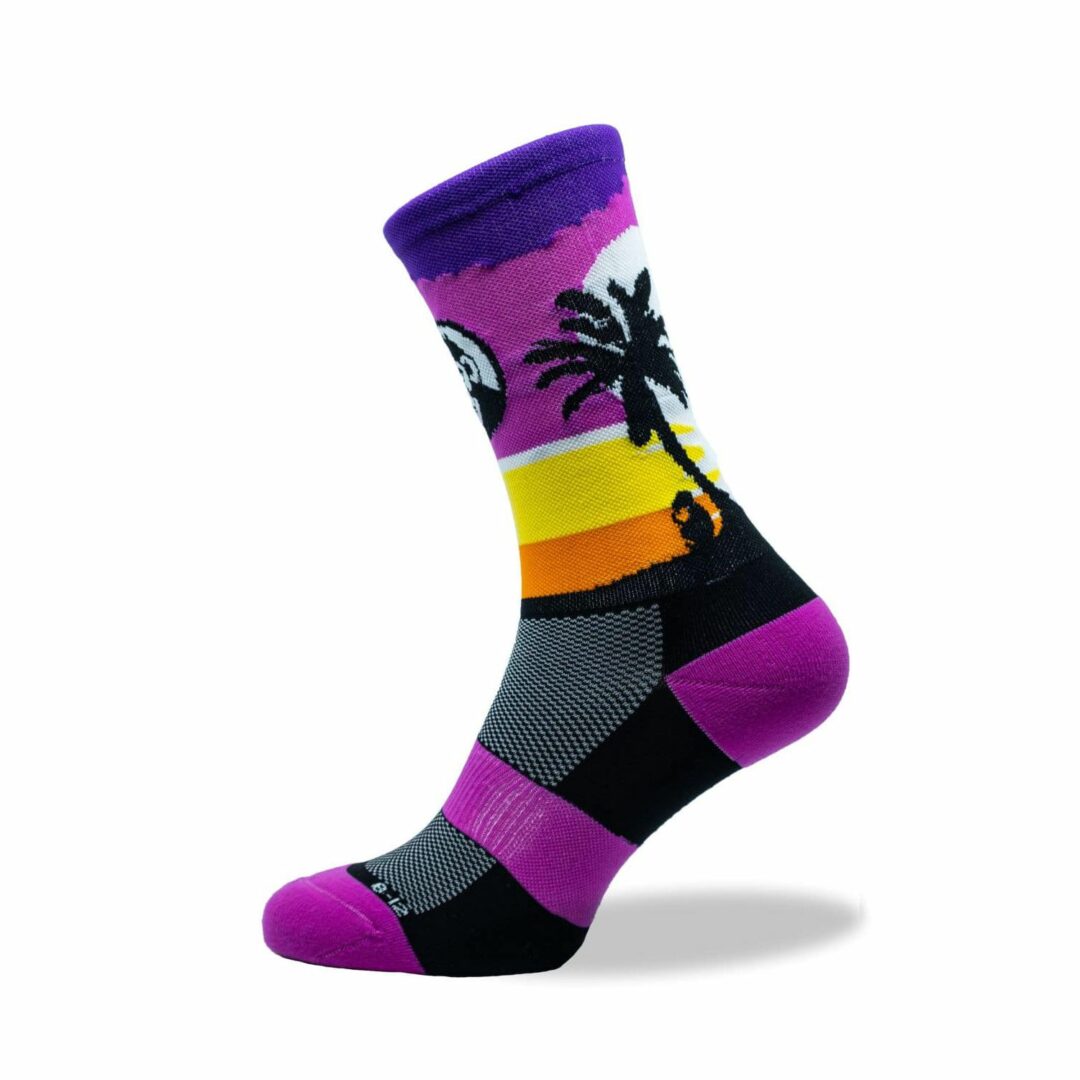 Purple Island Sock