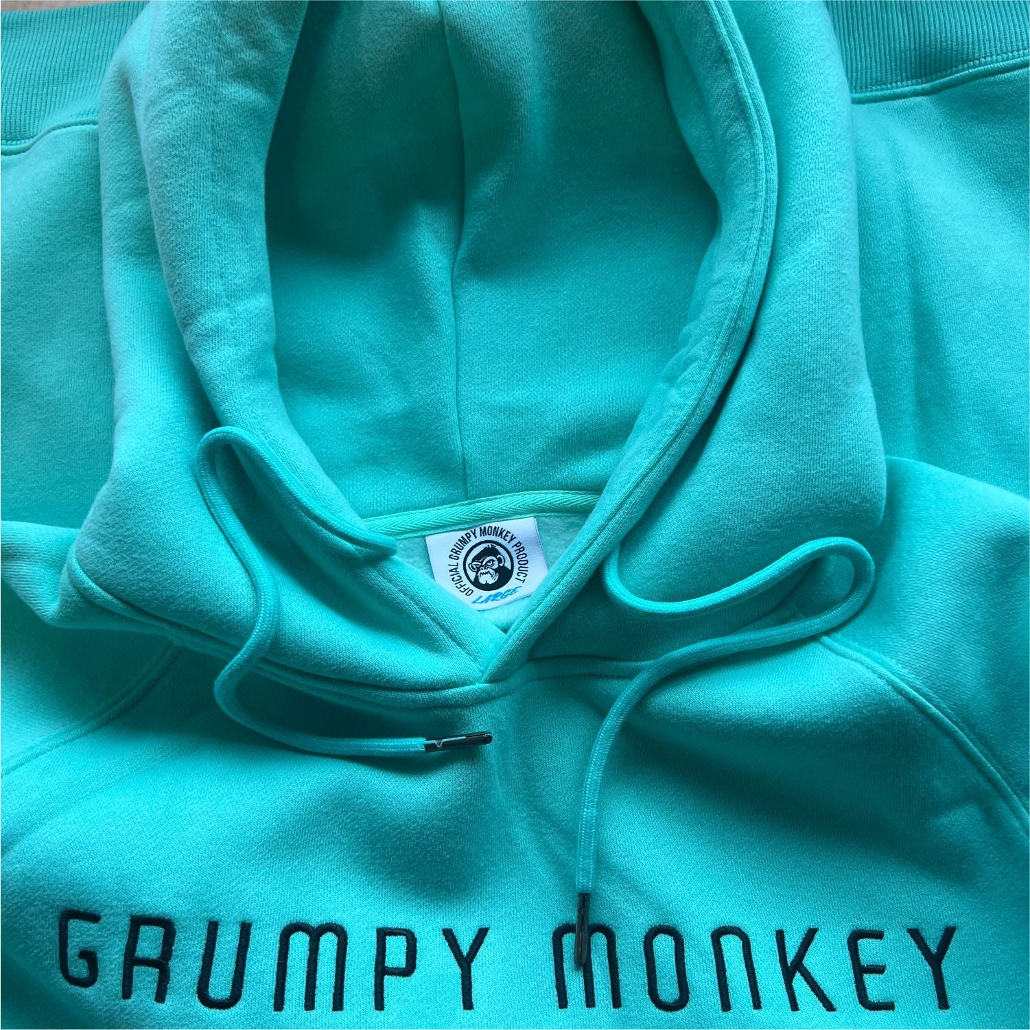 Sky Blue Men's Hoodie